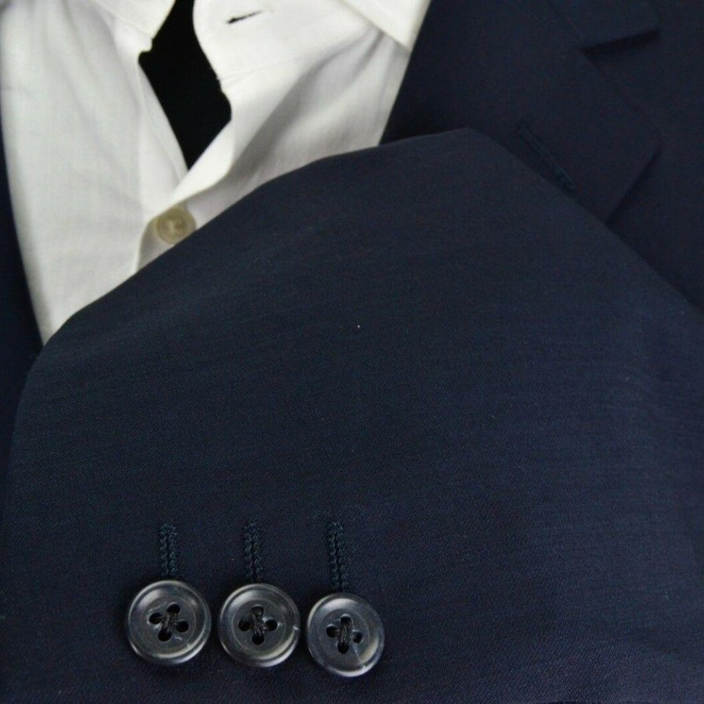 Ermenegildo Zegna Navy Blazer - Picture 3 of 8